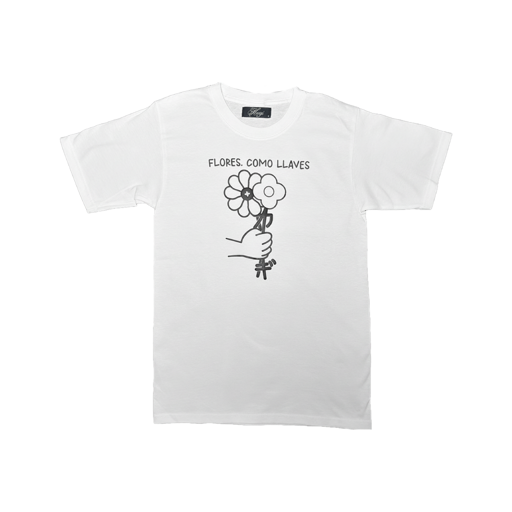 TEE FLORES, COMO LLAVES