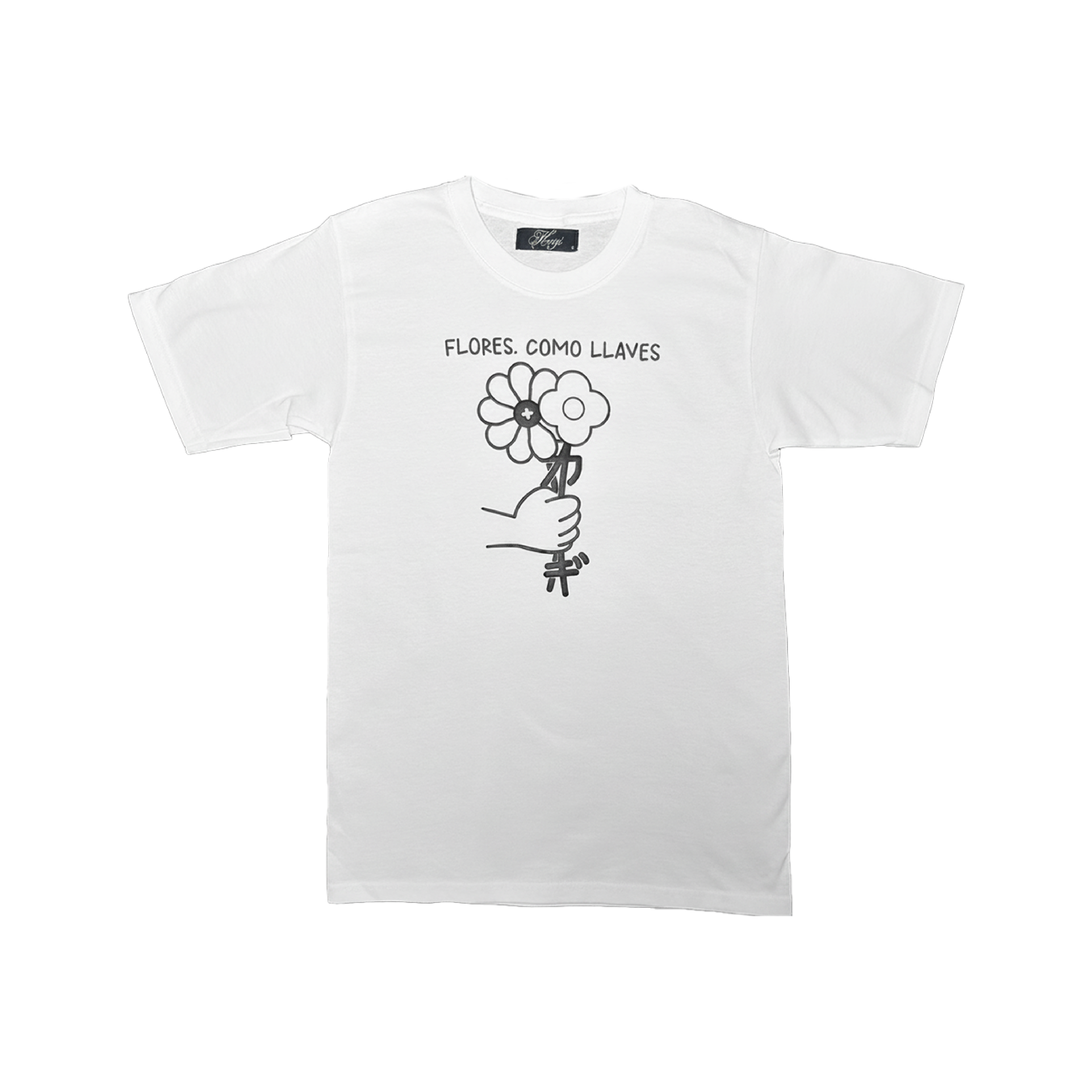 TEE FLORES, COMO LLAVES